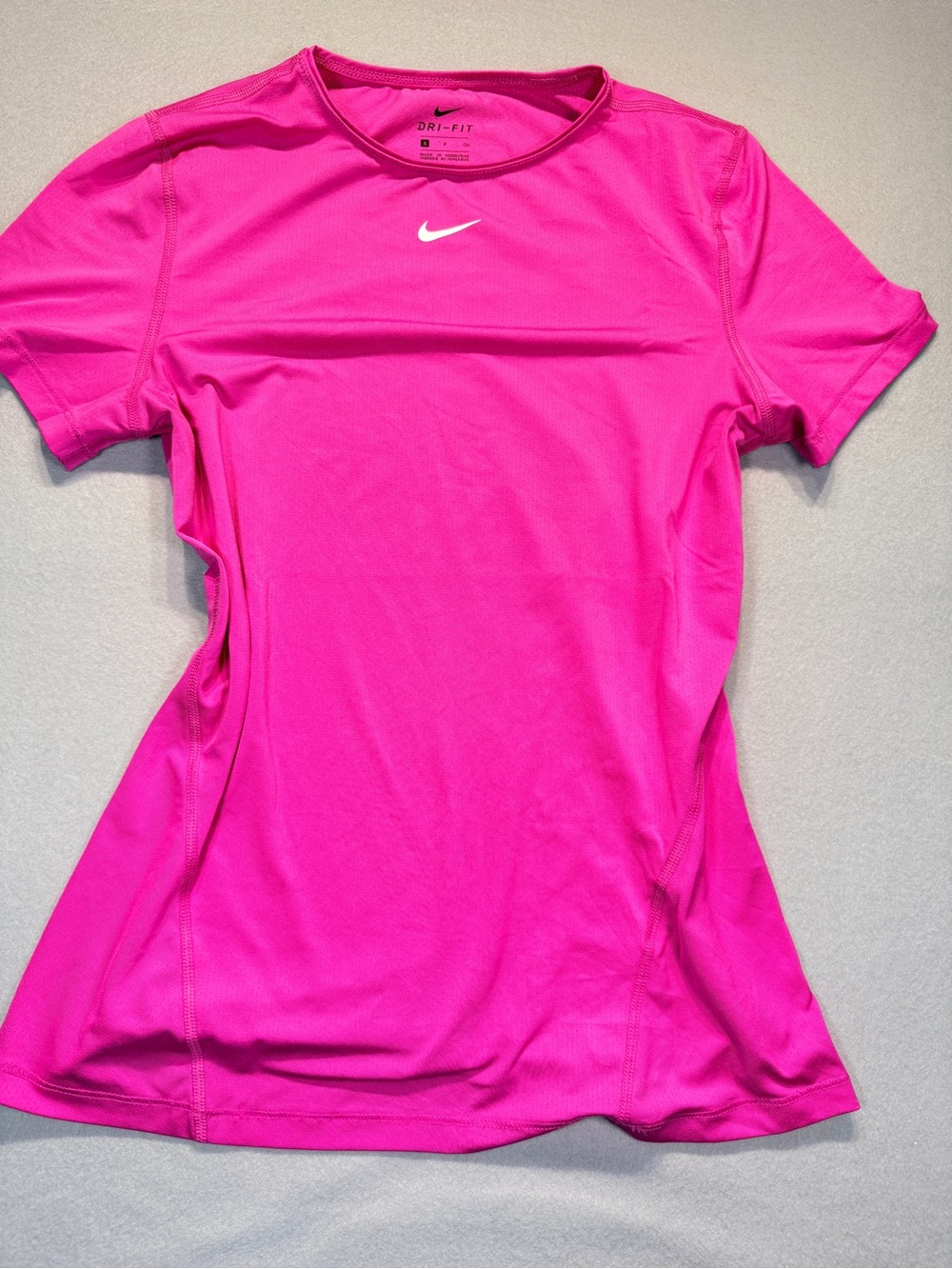 Nike Women’s Dri-FIT Short Sleeve Top — Pink size S